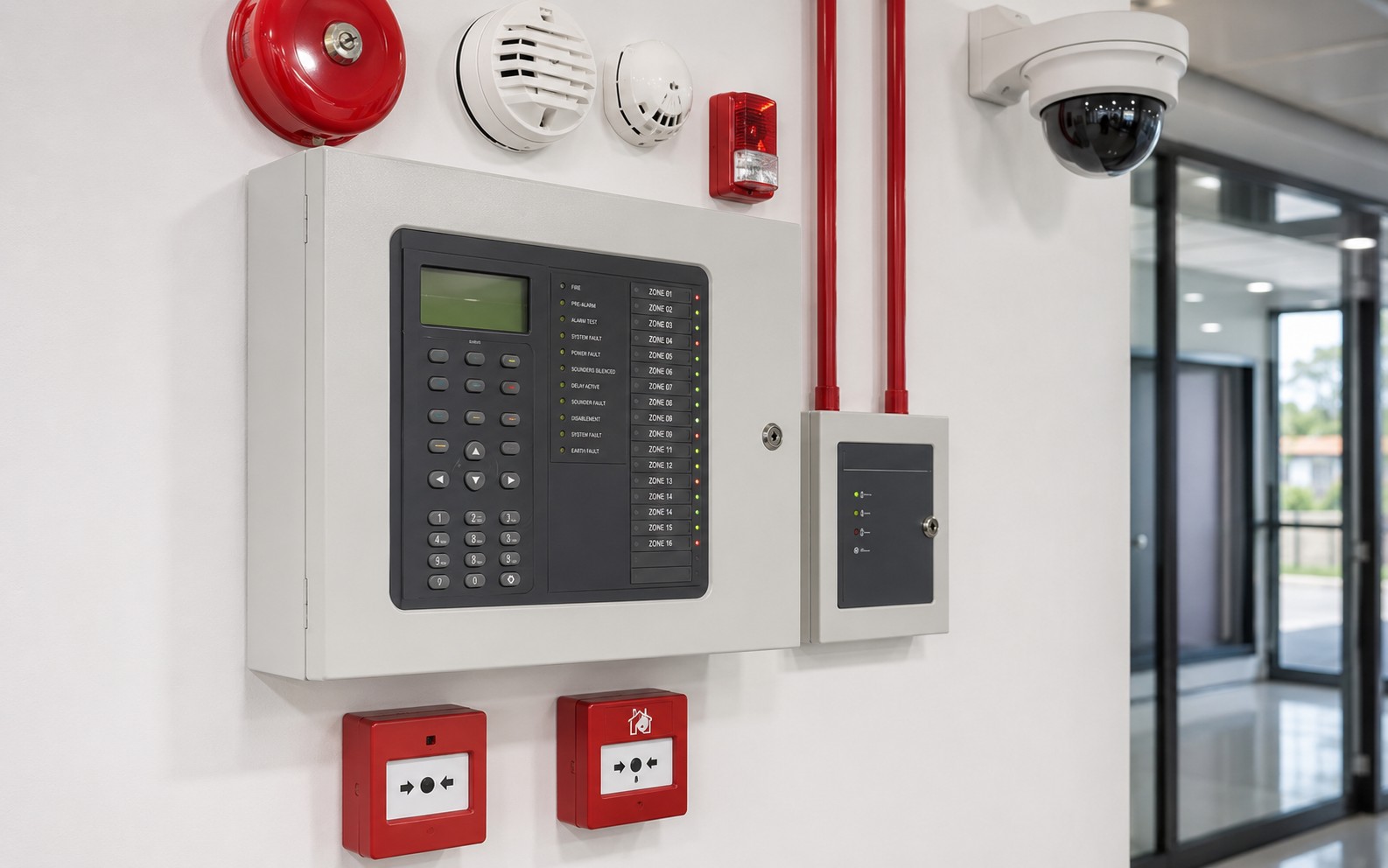 Fire Detection & CCTV System